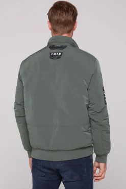 Clearance CAMP DAVID & SOCCX Wattierter Fliegerblouson mit Patches khale green khalegreen