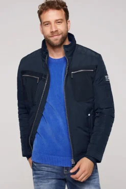 Store CAMP DAVID & SOCCX Winterjacke im Biker-Design blue navy bluenavy