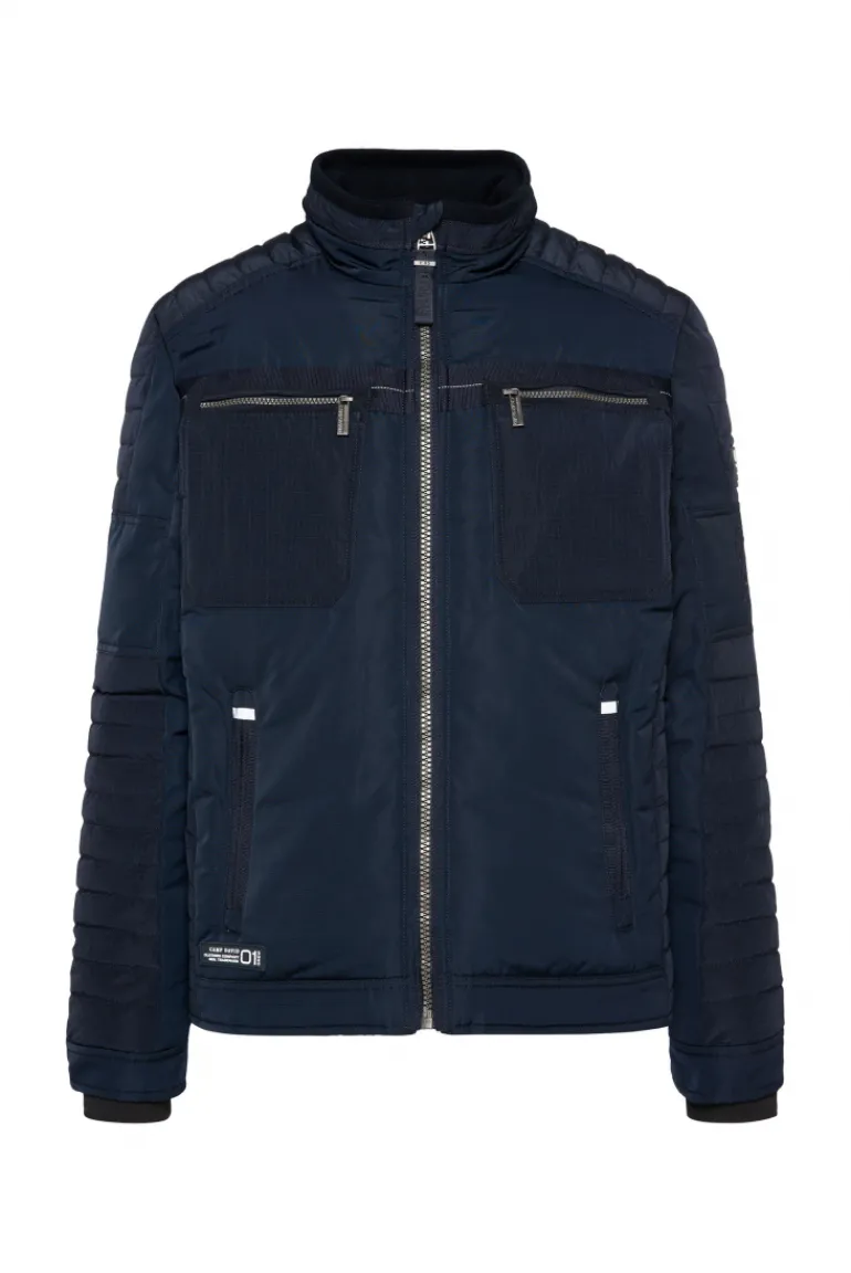 Store CAMP DAVID & SOCCX Winterjacke im Biker-Design blue navy bluenavy