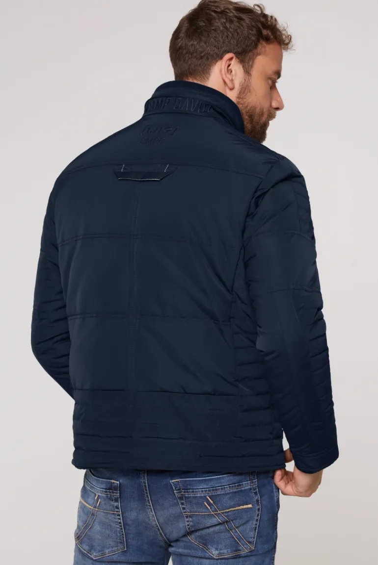 Store CAMP DAVID & SOCCX Winterjacke im Biker-Design blue navy bluenavy
