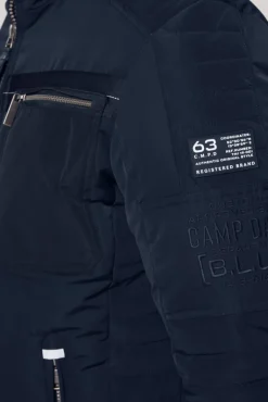 Store CAMP DAVID & SOCCX Winterjacke im Biker-Design blue navy bluenavy