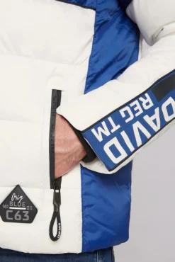 Best Sale CAMP DAVID & SOCCX Winterjacke mit Colour-Blocking und Logo-Design kitt