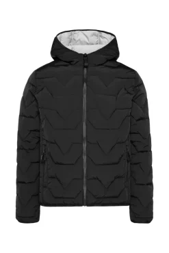 Hot CAMP DAVID & SOCCX Winterjacke mit Stepp-Design black