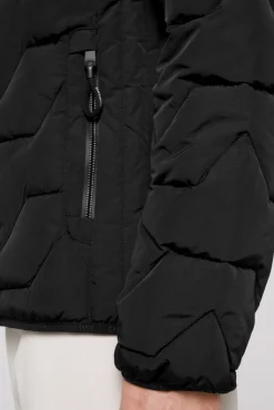 Hot CAMP DAVID & SOCCX Winterjacke mit Stepp-Design black