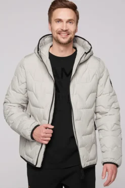 Discount CAMP DAVID & SOCCX Winterjacke mit Stepp-Design light grey lightgrey