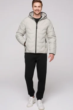 Discount CAMP DAVID & SOCCX Winterjacke mit Stepp-Design light grey lightgrey