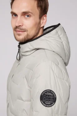 Discount CAMP DAVID & SOCCX Winterjacke mit Stepp-Design light grey lightgrey